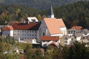 Wallfahrtskirche Luftbild Maria Rast